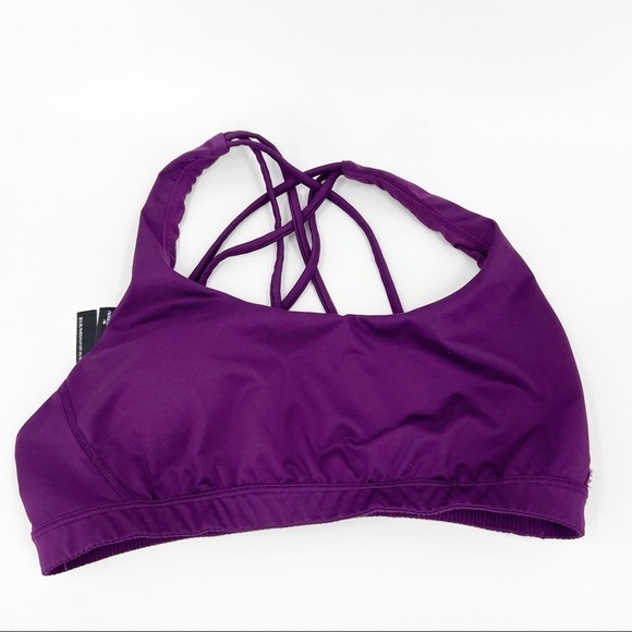 PINK Victoria's Secret Other - ✅ PINK SPORT VICTORIA'S SECRET PURPLE STRAPPY SPORTS BRA SIZE MEDIUM